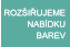 ROZŠIŘUJEME NABÍDKU BAREV ROZŠIŘUJEME NABÍDKU BAREV